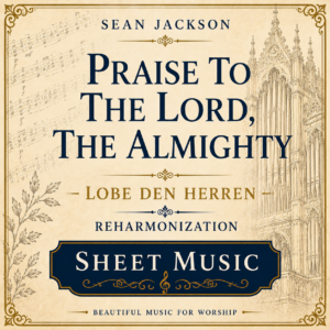 Sheet Music: Praise To The Lord, The Almighty– “Lobe den Herren” Reharmonization